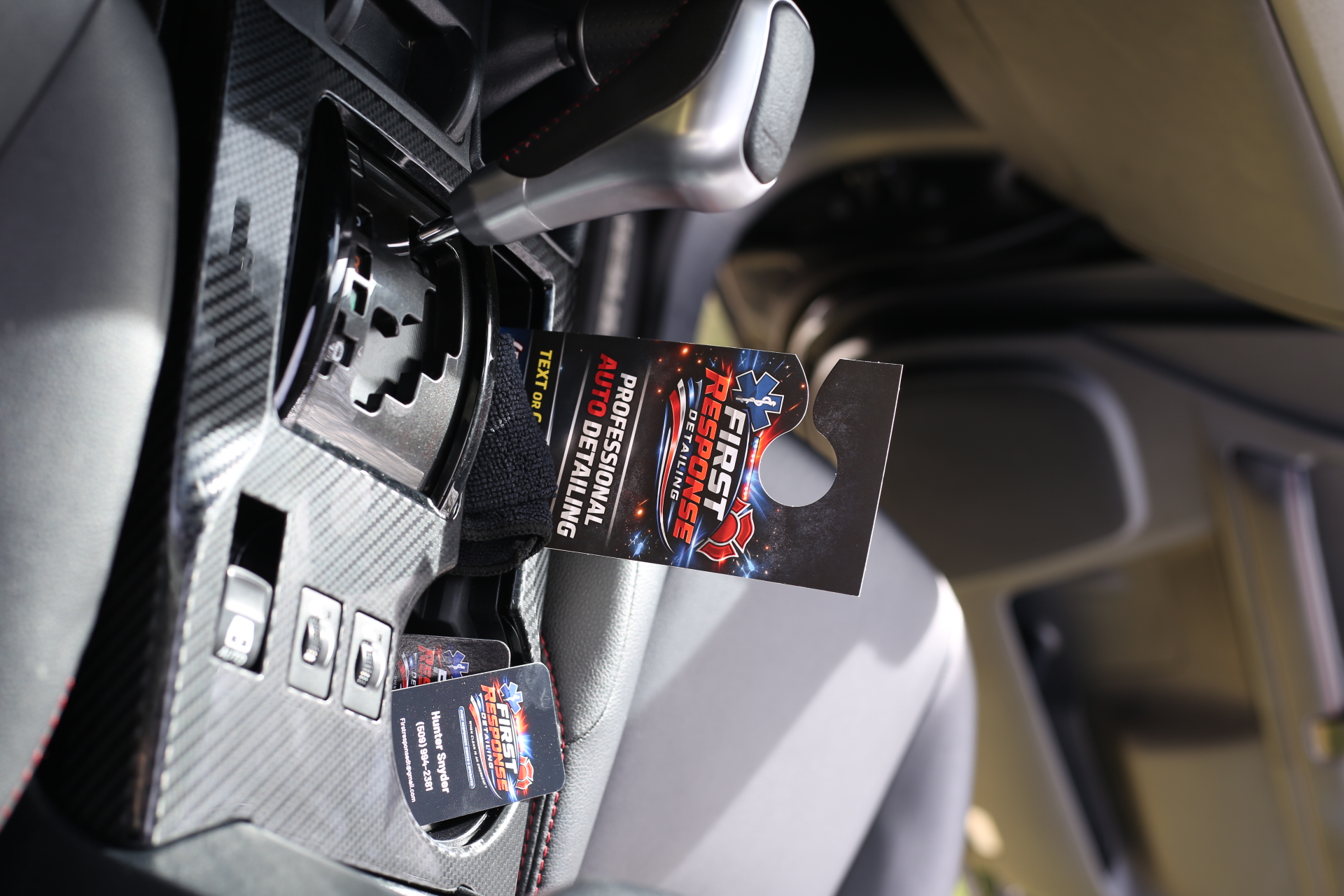 First Response Detailing full service with branded materials